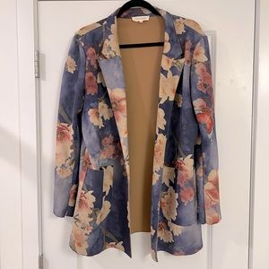 Brand New Solitaire Floral Blazer